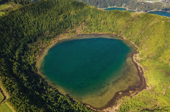 Açores - Ancien cratère ennoyé - Caldeira de Sete Cidades